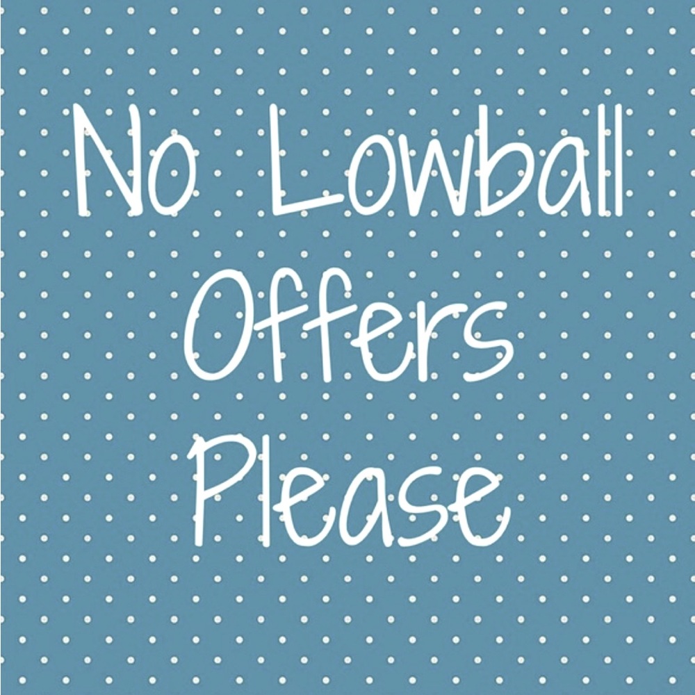 Be respectful, Poshmark takes a cut of already discounted pricing.